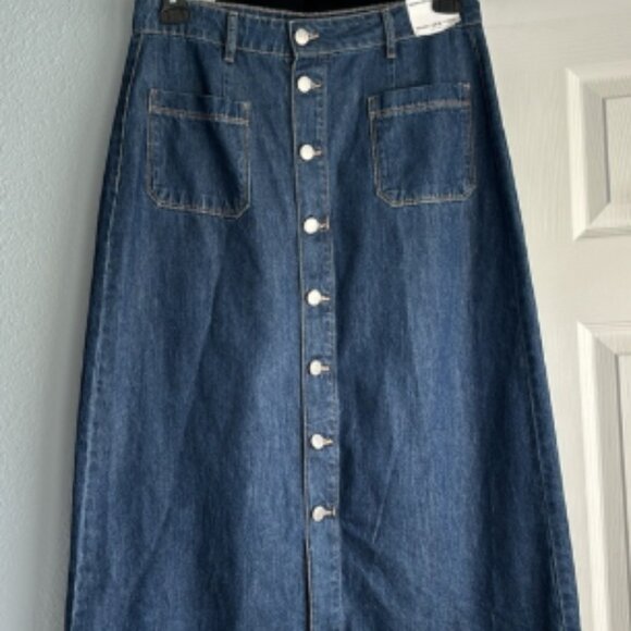 marc new york denim mini skirt 6 - Picture 2 of 4